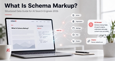 Schema Markup Nedir? AI Arama Motorları İçin Yapılandırılmış Veri Rehberi
