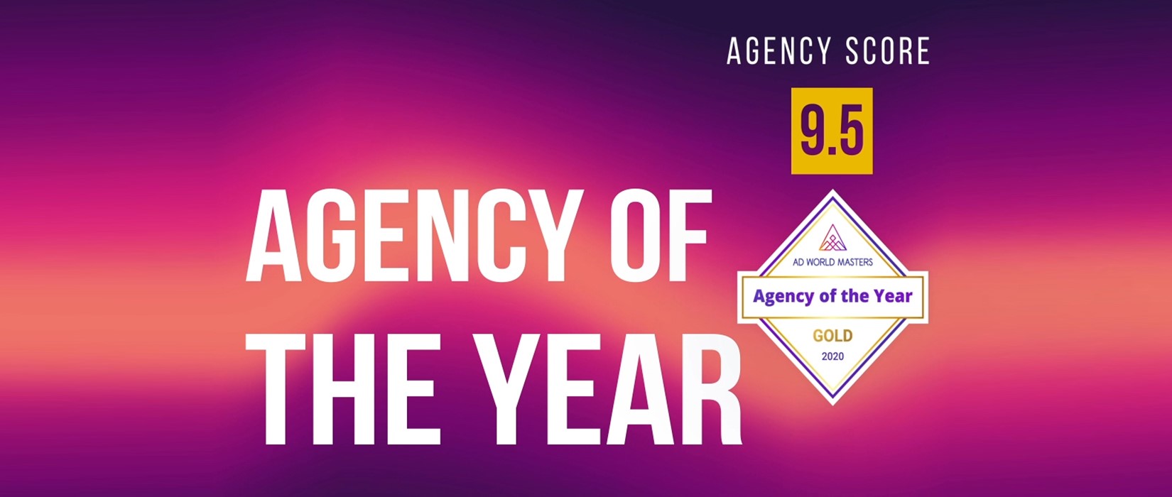 Agency of the Year - 2020 by AdWorldMasters