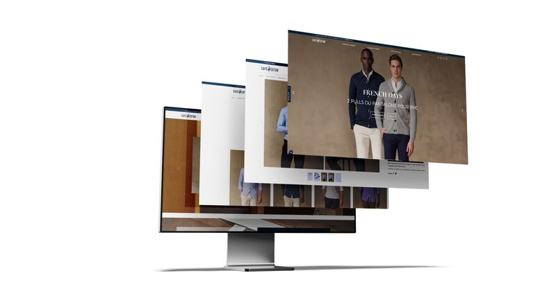 We migrated the e-commerce infrastructure of France's premium shirt brand Cafe Coton to CIQRA.