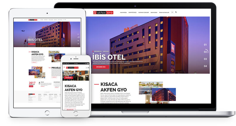 Türkiye’nin varlık sıralamasında en büyük GYO şirketlerinden Akfen GYO için akfengyo.com.tr sitesini yeniledik.